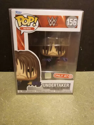 Funko Pop! Target Exclusive WWE 156 UNDERTAKER Vinyl Figure w/Pop Protector