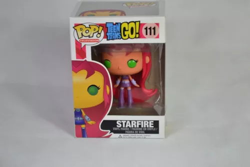 Funko Pop! Teen Titans Go! Starfire Figure #111 (2014) Funko Vaulted