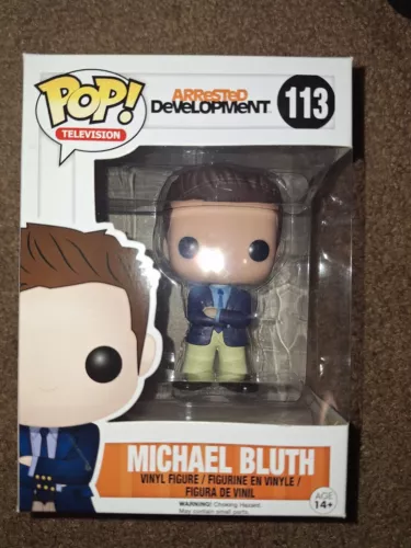 Funko Pop! Television #113 Arrested Development Michael Bluth Jason Bateman NIB