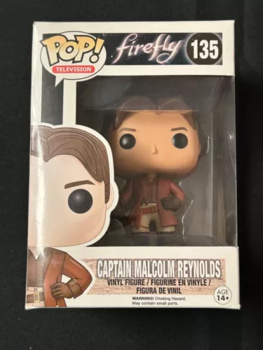 Funko Pop! Television #135 Firefly Captain Malcolm Reynolds NIB