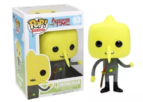 FUNKO POP TELEVISION ADVENTURE TIME #53 LEMONGRAB VAULTED VINYL FIGURE 🏡