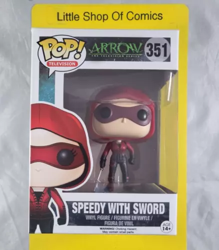 Funko Pop! Television Arrow Speedy with Sword #351 Vinyl Figure See Photos