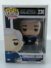 Funko POP! Television Battlestar Galactica Commander Adama #230 DAMAGED BOX