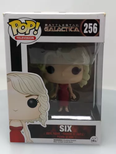 Funko POP! Television Battlestar Galactica Six #256 Vinyl Figure DAMAGED BOX