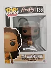 FUNKO POP TELEVISION FIREFLY #136 ZOE WASHBURNE VAULTED FIGURE - Pop Protector