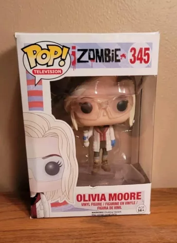 Funko POP Television iZombie 345 Olivia Moore with Glasses Vinyl Figure NEW NIB!