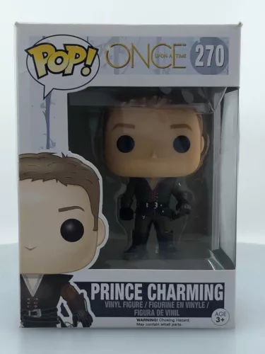 Funko POP! Television Once Upon a Time Prince Charming #270 Vinyl Figure DAMAGED