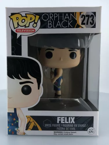 Funko POP! Television Orphan Black Felix Dawkins #273 Vinyl Figure DAMAGED BOX