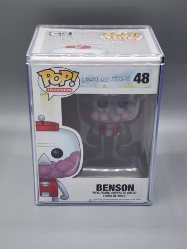 FUNKO POP! TELEVISION REGULAR SHOW: BENSON #48 Comes W/Hard Stack Vaulted Rare