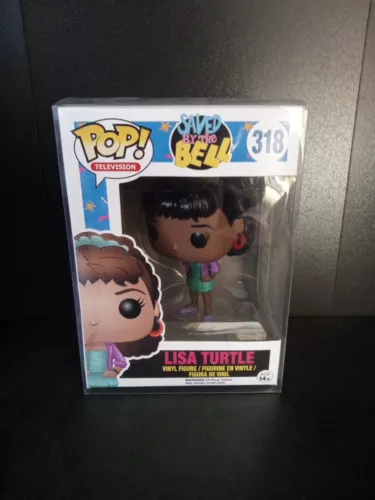 Funko Pop! Television Saved By The Bell LISA TURTLE #318 Vinyl Figure In Case