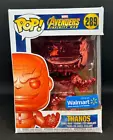 Funko Pop Thanos 289 Red Metallic Marvel Avengers Walmart Exclusive Figure READ!