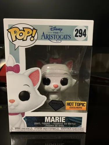 Funko POP! The Aristocats Marie #294 - 💎Diamond Edition💎 - Hot Topic Exclusive