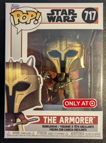 Funko Pop! The Armorer #717 - Star Wars The Mandalorian- Target Exclusive - NIB