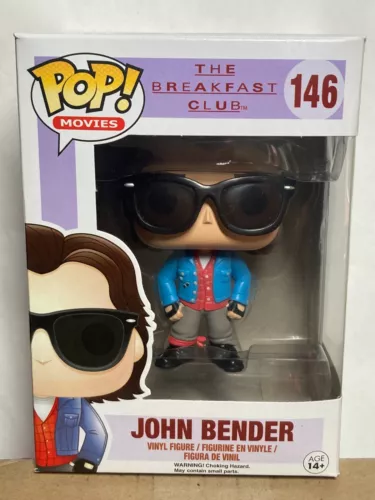 Funko POP The Breakfast Club 146 John Bender in Soft Protector