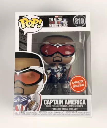 Funko Pop! The Falcon And The Winter Soldier #819 Captain America (GameStop)