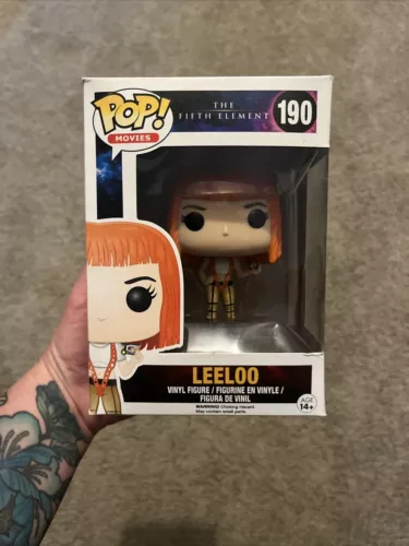 Funko Pop! The Fifth Element LEELOO #190 Multipass Milla Jovovitch Vaulted Vinyl