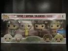 Funko Pop! The Golden Girls Vinyl Figures 4 pack Dorothy, Sophia, Blanche, Rose