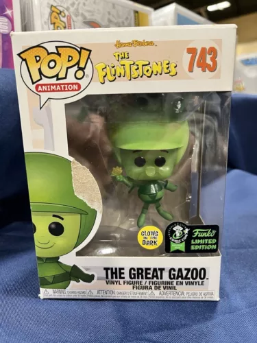 Funko Pop! The Great Gazoo #743 Flintstones Glow In The Dark Limited Edition