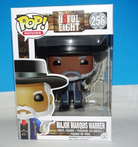 Funko Pop! The Hateful Eight - Major Marquis Warren #256  +P/Prot