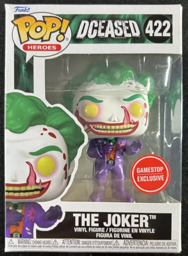 Funko Pop! The Joker DCeased #422 Bloody Chase Halloween GameStop Exclusive