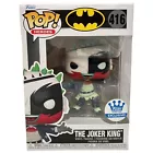 Funko POP The Joker King #416 Vinyl Figure Batman Funko Shop Exclusive New DC