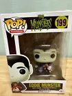 Funko Pop The Munsters Eddie Munster #199 Vaulted + Pop Protector