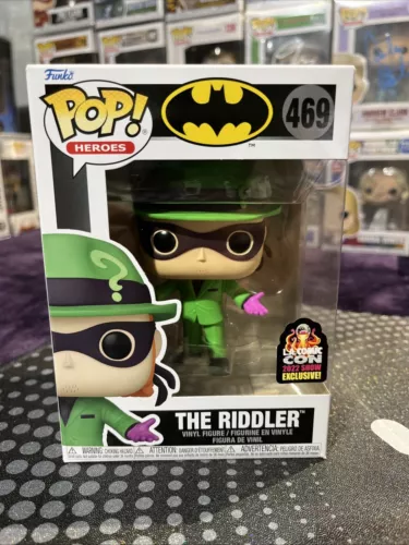 Funko POP! THE RIDDLER #469 DC Universe Batman 2022 LACC Exclusive