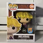 Funko Pop The Seven Deadly Sins Meliodas 1344 Glow Chase PX w/ Protector