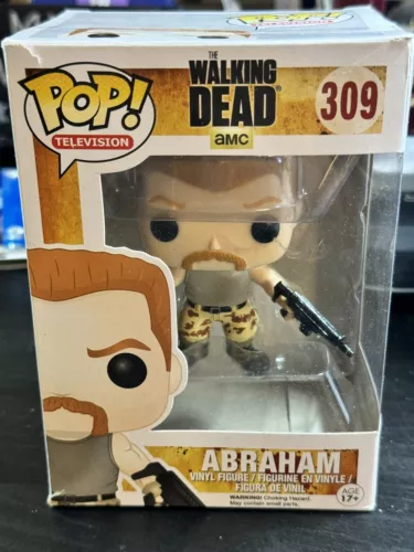 Funko Pop The Walking Dead ABRAHAM #309 Vinyl Figure