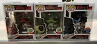 Funko Pop The Warriors Set Baseball Fury #824 Red Green & Blue Exclusive