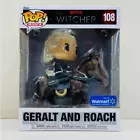 Funko Pop! The Witcher - Geralt and Roach #108 Walmart Exclusive Deluxe