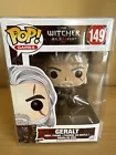 Funko Pop The Witcher Geralt of Rivia #149 W/ Protector NEW