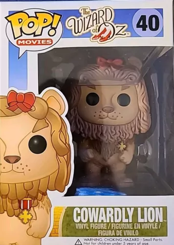 Funko Pop! The Wizard of Oz - Cowardly Lion #40 Mint! Rare! 2013!