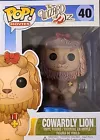 Funko Pop! The Wizard of Oz - Cowardly Lion #40 Mint! Rare! 2013!