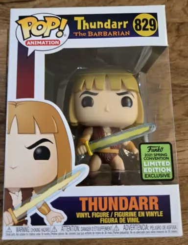 Funko Pop! Thundarr The Barbarian ECCC Exclusive - Thundarr #829 with protector