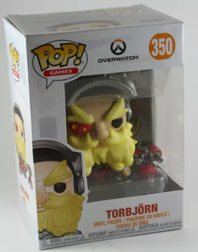 Funko POP Torbjorn 350 Overwatch Games Blizzard Vinyl Figure See pictures!