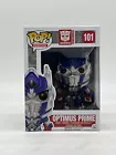 Funko Pop! Transformers Optimus Prime #101  Flawed box W/Protector