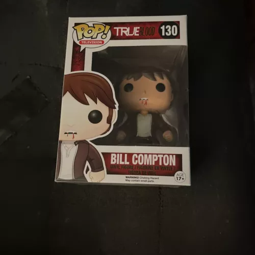 Funko Pop! True Blood BILL COMPTON Vampire #130 Vaulted W/PROTECTOR