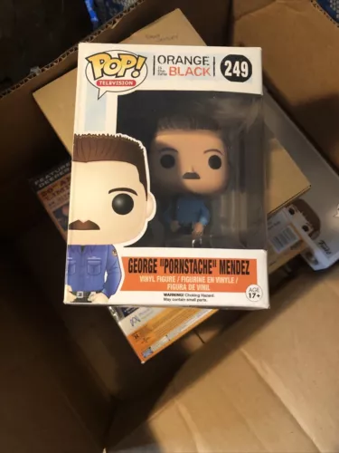 Funko Pop! TV Shows Orange is the New Black George "Pornstache" Mendez #249