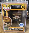 Funko POP! Universal Monsters THE WOLF MAN (Deco) #1633 Shop Exclusive w/Case