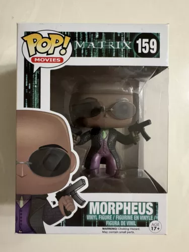 Funko Pop!: VAULTED - The Matrix Morpheus #159 W/ Protector!