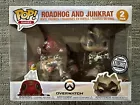 Funko Pop Vinyl 2-Pack Overwatch Junkrat & Roadhog Blizzard Exclusive Box Damage