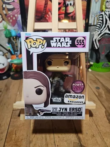 Funko Pop Vinyl 555 Star Wars Jyn Erso Power of the Galaxy Amazon Exclusive NEW