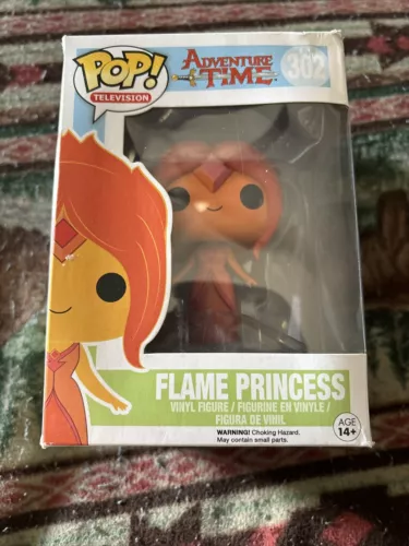 Funko Pop! Vinyl: Adventure Time - Flame Princess #302 Box Damage