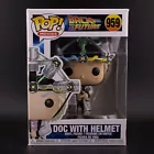 Funko Pop! Vinyl: Back to the Future - Doc with Helmet #959 W/Protector