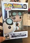 Funko Pop! Vinyl Back to the Future Dr Emmett Brown 62 NO GLOW