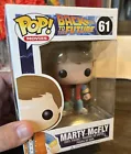 Funko Pop! Vinyl: Back to the Future Marty McFly #61 Rare Box # Error