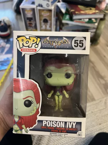 Funko Pop! Vinyl: Batman: Arkham Asylum - Poison Ivy #55 Box Damage