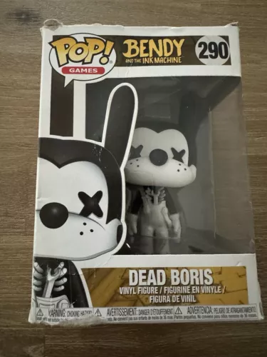 Funko Pop! Vinyl: Bendy and the Ink Machine - Boris the Wolf (Dead) #290