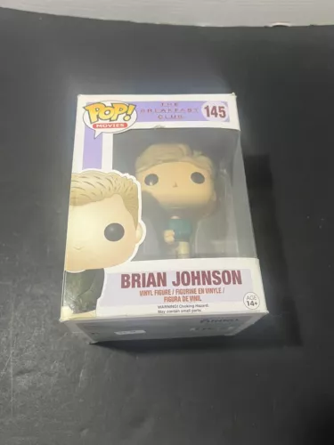 Funko Pop! Vinyl: Brian Johnson #145 Breakfast Club Box Slight Damage